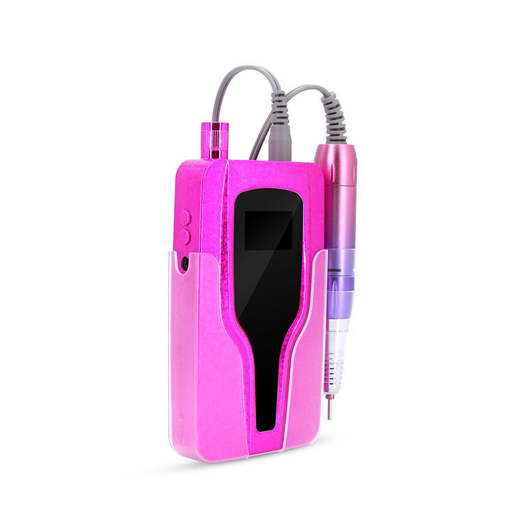 High Speed Rechargeable Pedicure Nail Drill Polisher for Home Nail Art