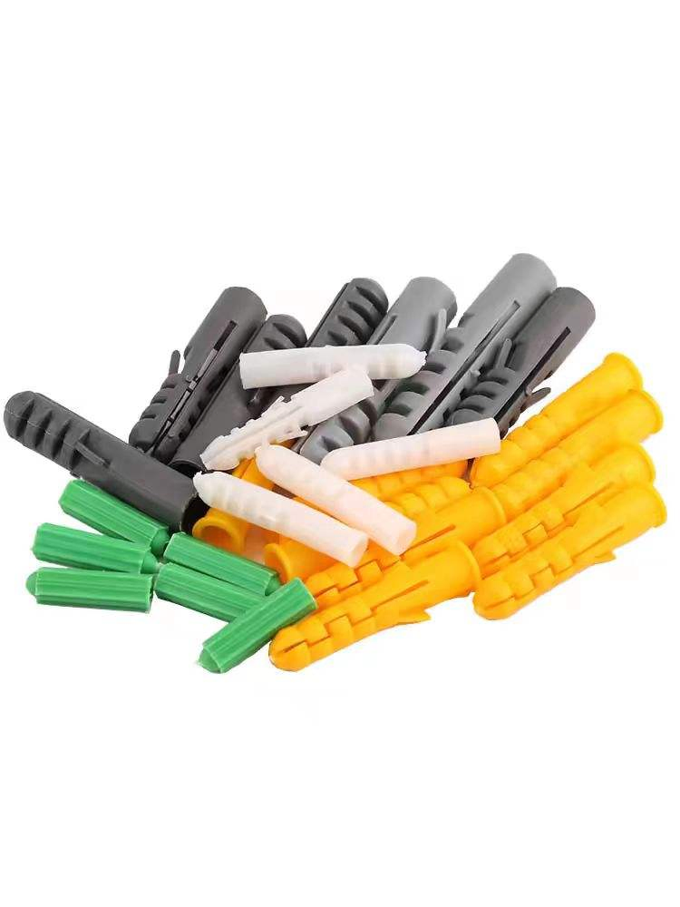 Нейлоновый дюбель-анкер желтый с саморезами