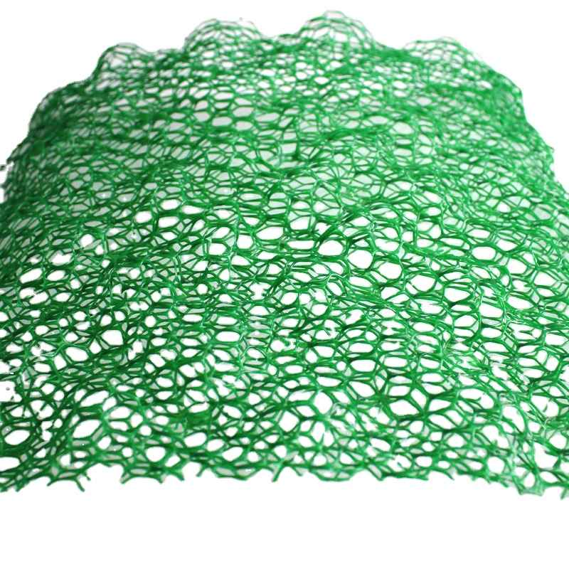 Heavy-Duty 3D Vegetation Barrier Net Resistant and Stable, Around Construction Sites