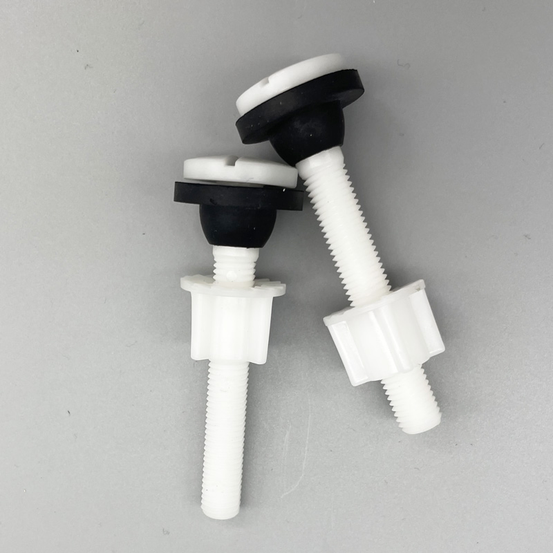 Russian Construction Accessories Plastic Bolt Toilet Seat Fixing Fitting M10 Toilet Cistern to Bowl Bolts