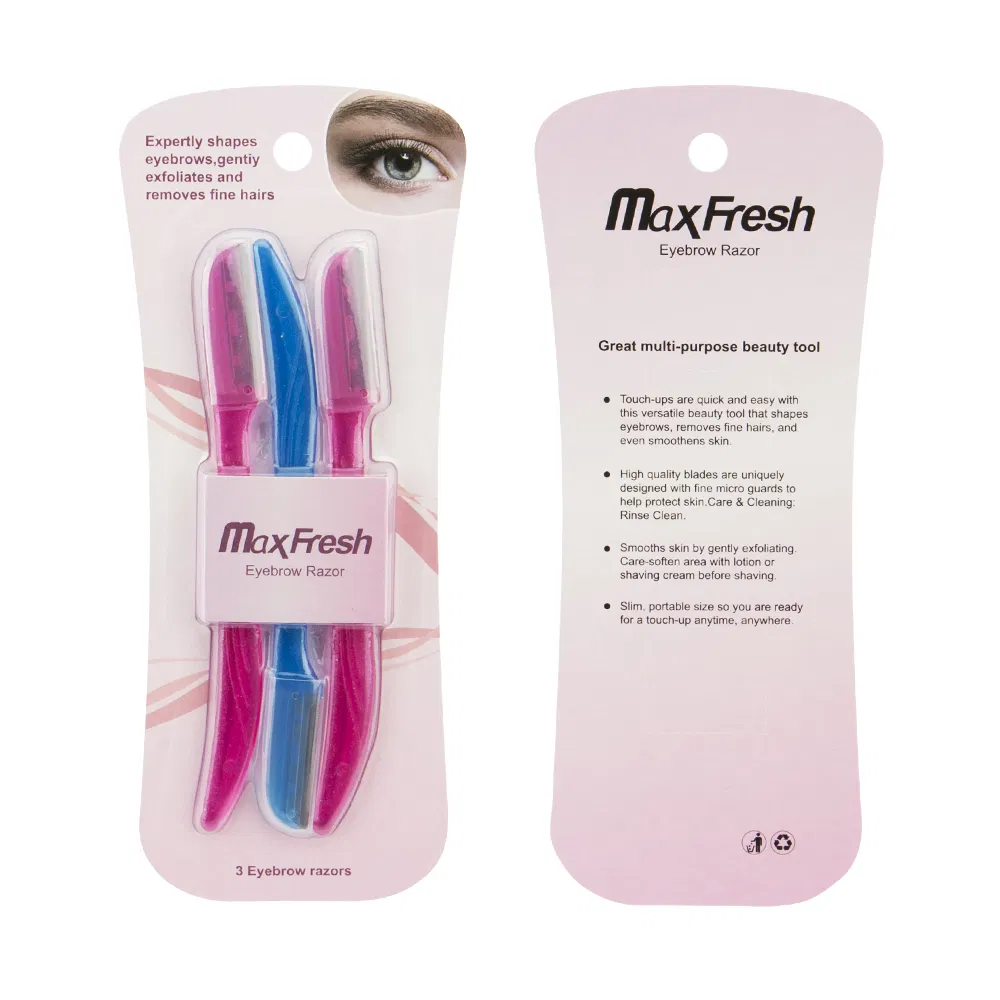 Eyebrow Razor Blades for Women and Ladies Multipurpose Eyebrow Face Razor Exfoliating Dermaplaning Tool Razor