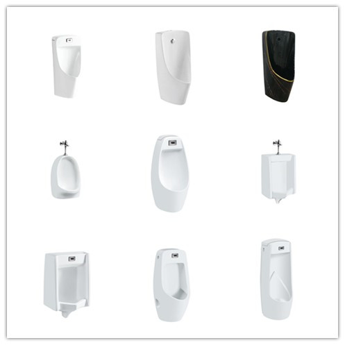 Wall-Hung Sensor Urinal Bathroom Automatic Flush Wall Mounted Big Size Urinal