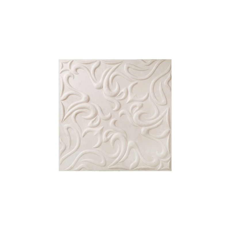 Mass-Produced Polystyrene Ceiling Tile for Interior Decoration