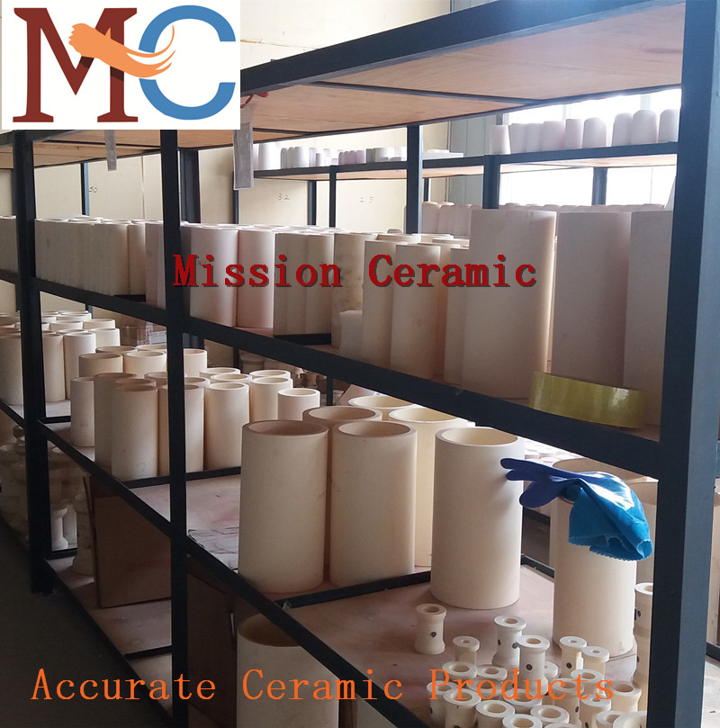 Керамическая труба из оксида алюминия большого диаметра