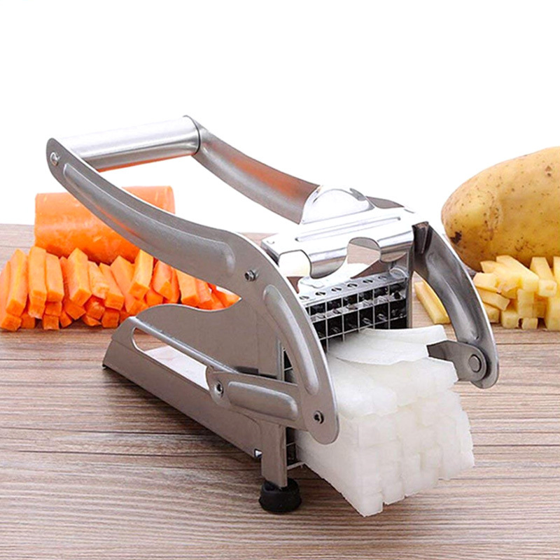 Household Manual Stainless Steel Potato Chipper Vegetable Cutting Machine