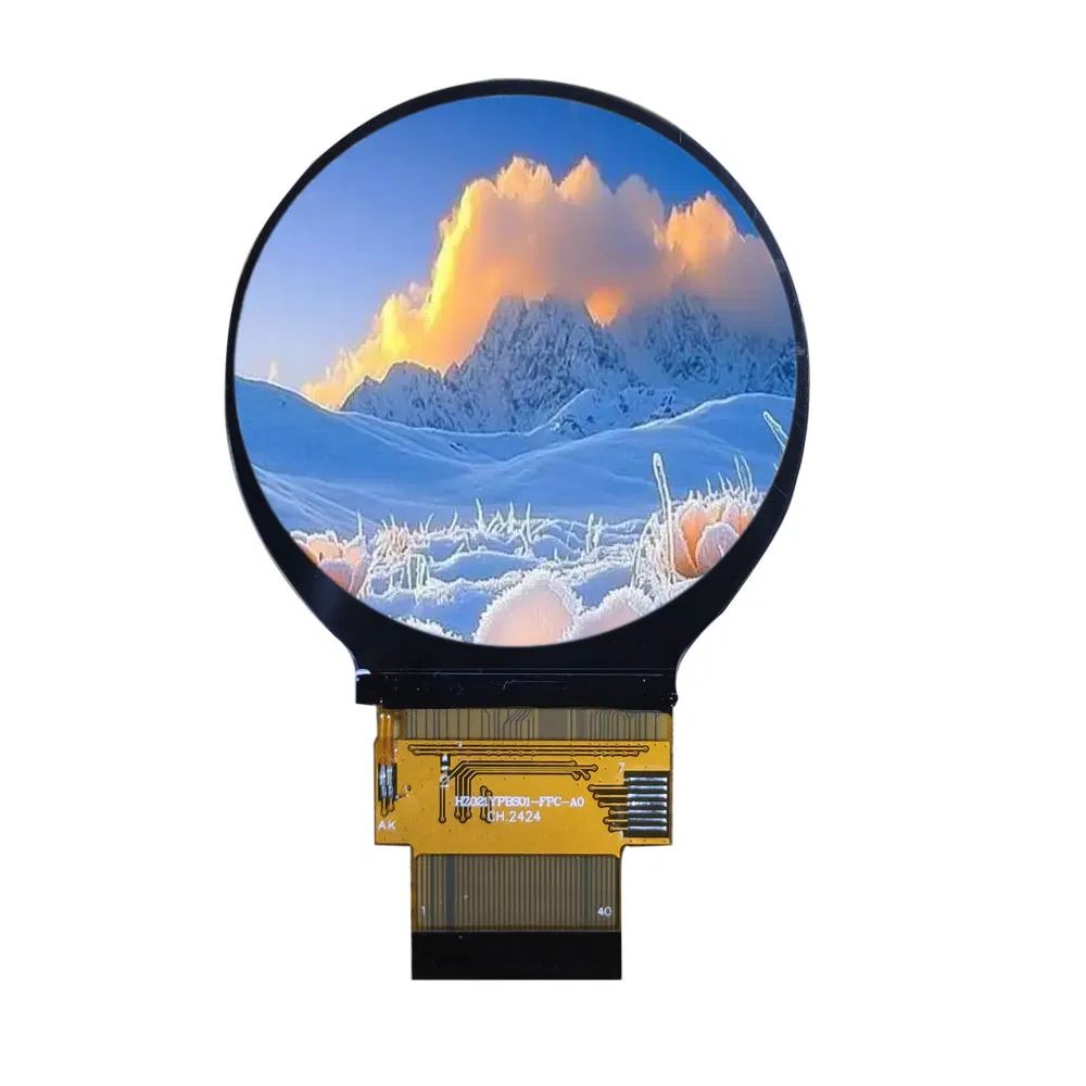 Round Circle Screen 2.1 Inch 480*480 Dots TFT LCD Display