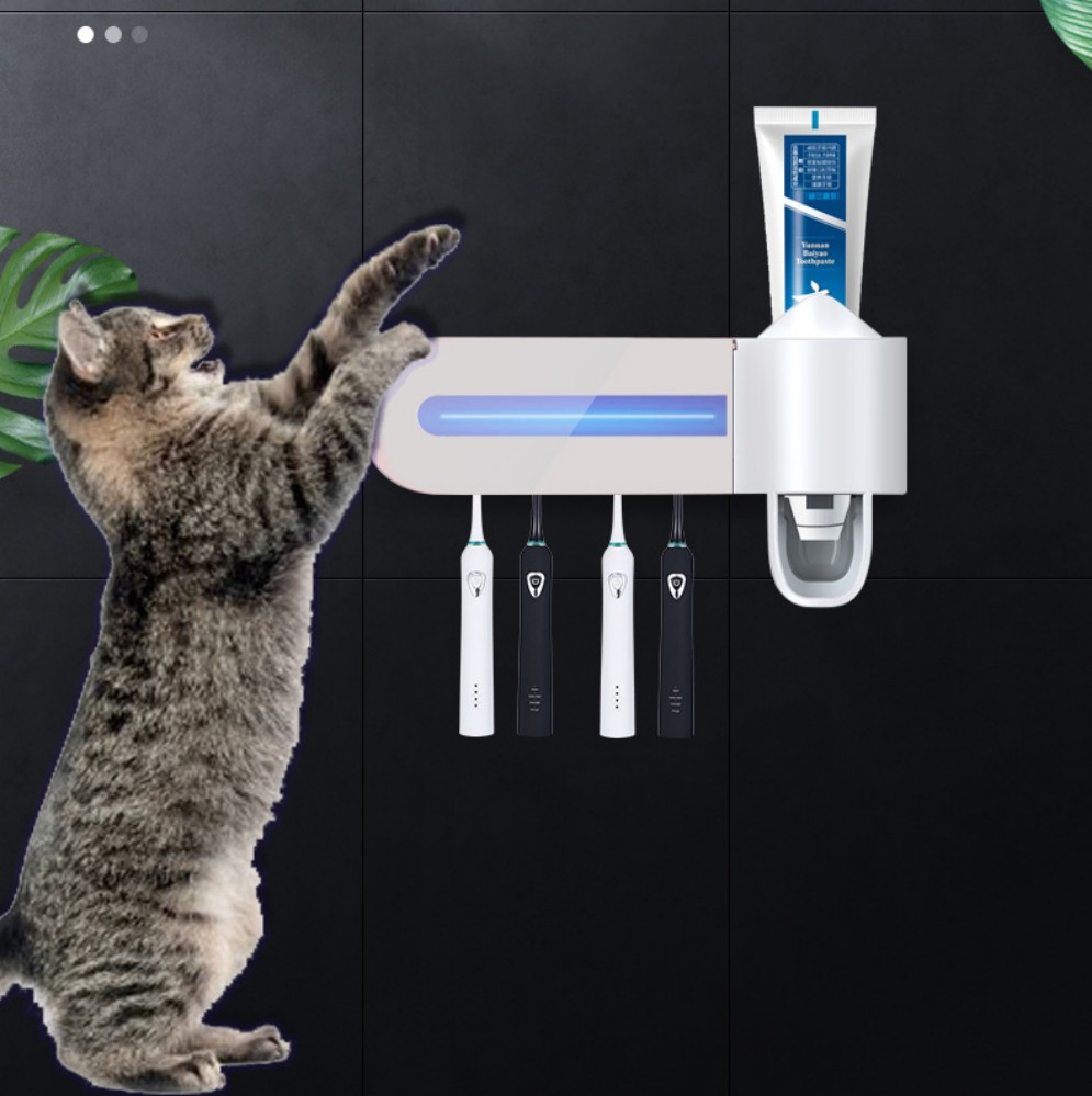 УФ-стерилизатор для зубных щеток с держателем