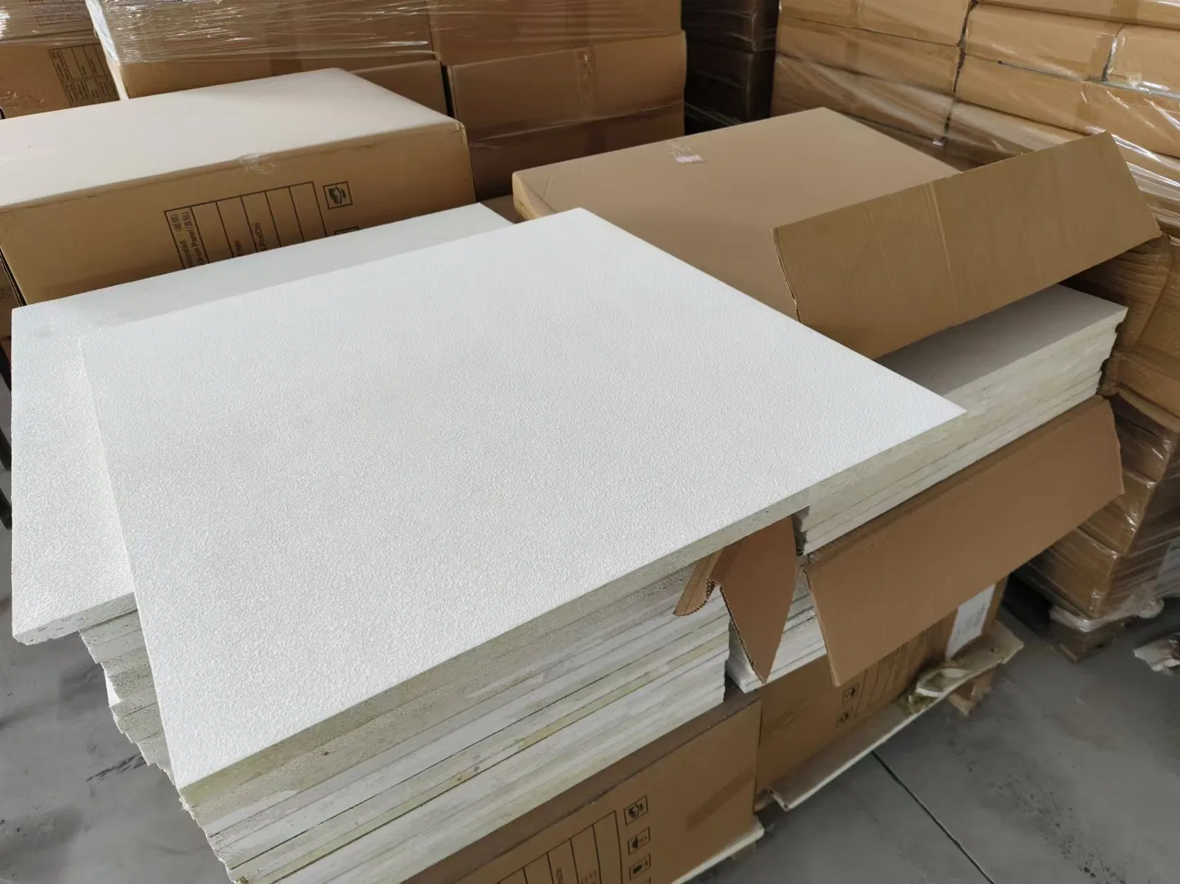 Sound Proofing Ceiling Insulation Material Fireproof Waterproof Rockwool Acoustic False Ceiling Board