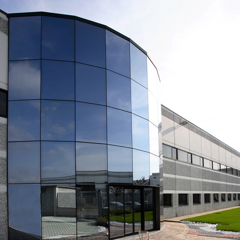 Fashion Tempered Glass Curtain Wall for Decoration