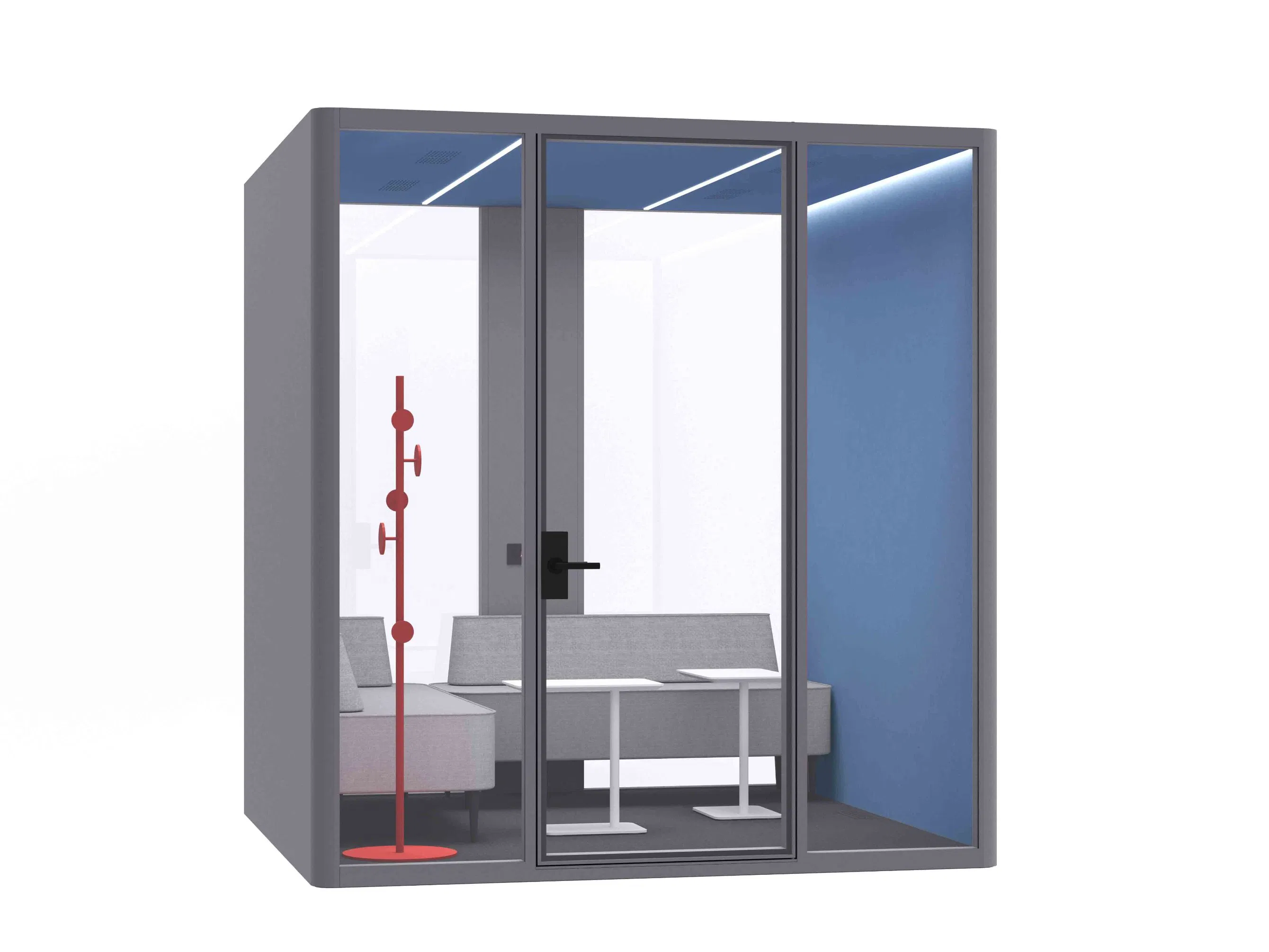 Office Furniture Indoor Sound-Proof Noise-Control Acoustic Meeting Booth