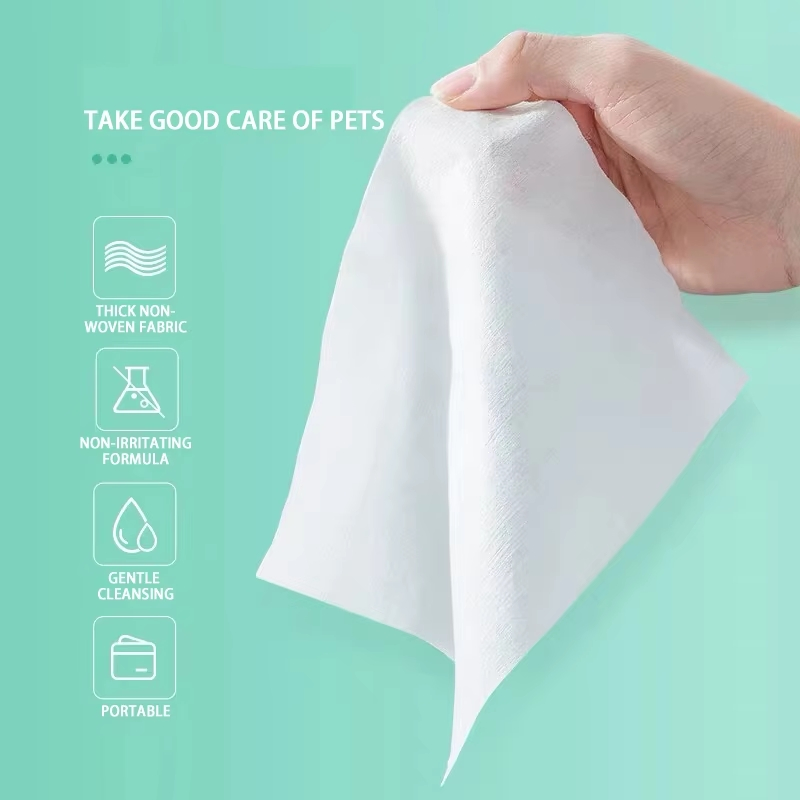Disposable Non-Woven Fabric Wipes Sensitive Face Cleaning Baby Wipes Supplier Tissue