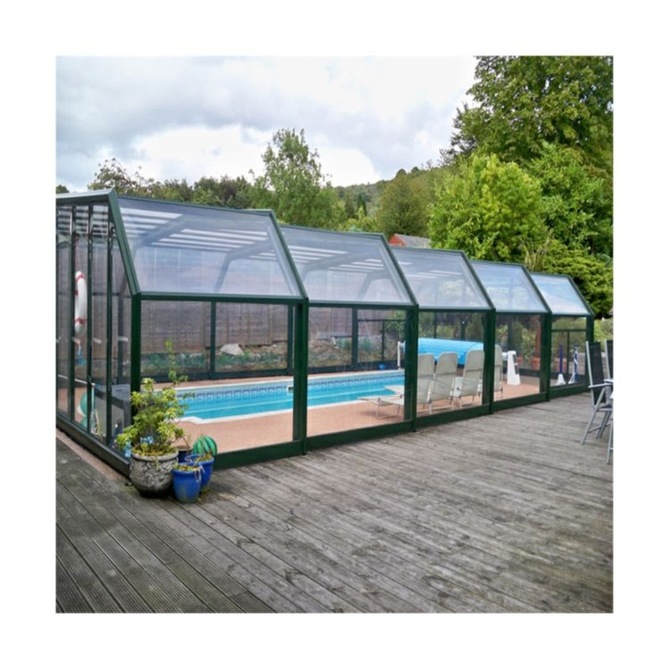 Modern Swimming Pool Sunroom Practical Design Sunroom Conservatory Manufacturer Sunroom for Pool