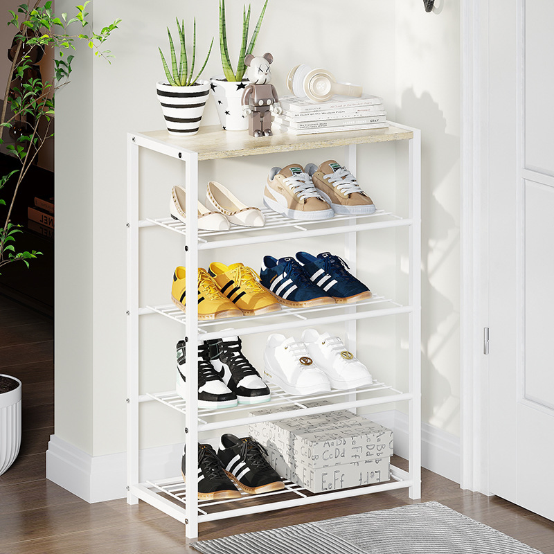 Multi-Layer Simple Shoe Rack Home Dormitory Door Integrated Storage Shoe Cabinet