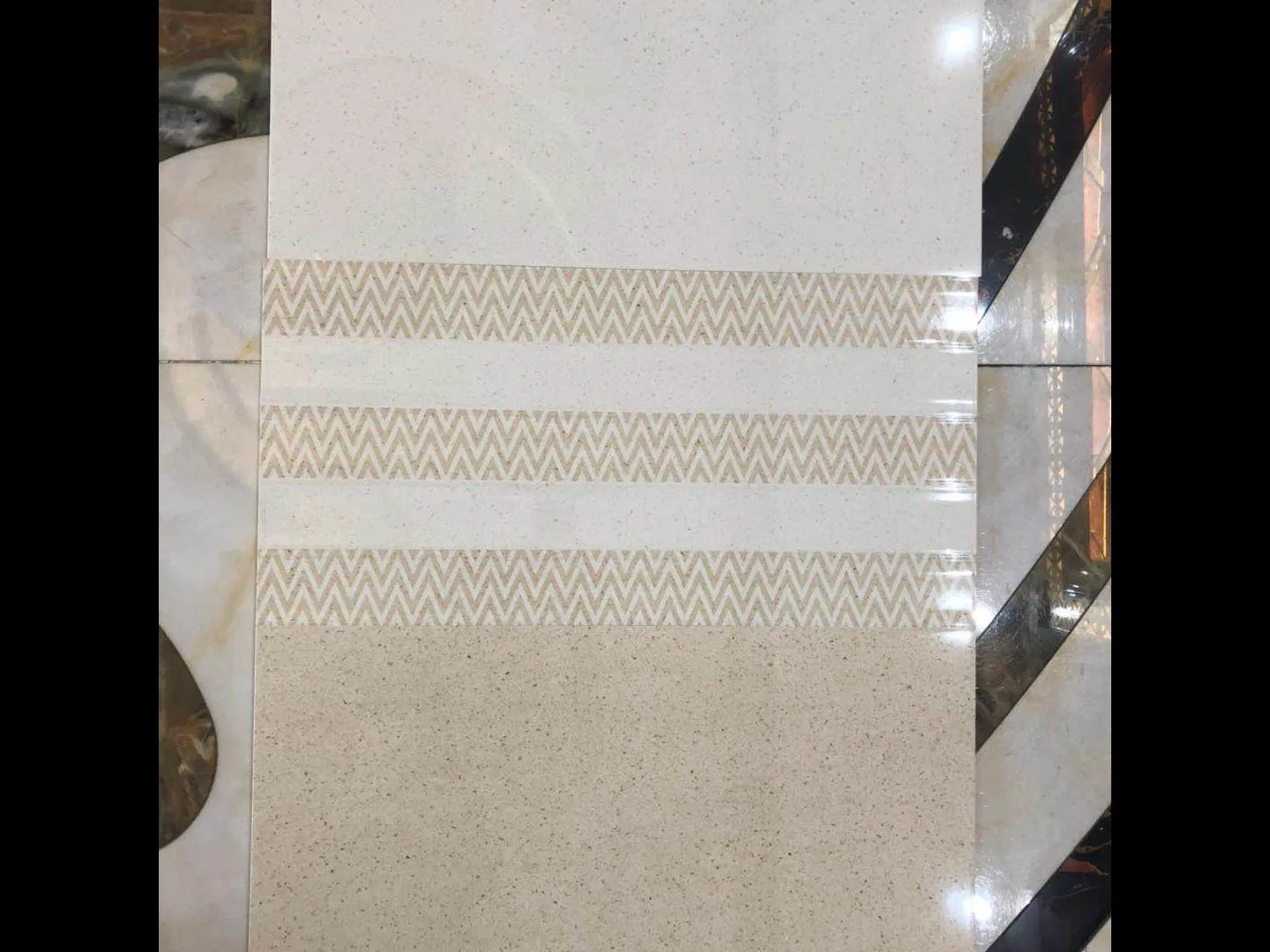 Белые керамические плитки для стен 300x600 мм