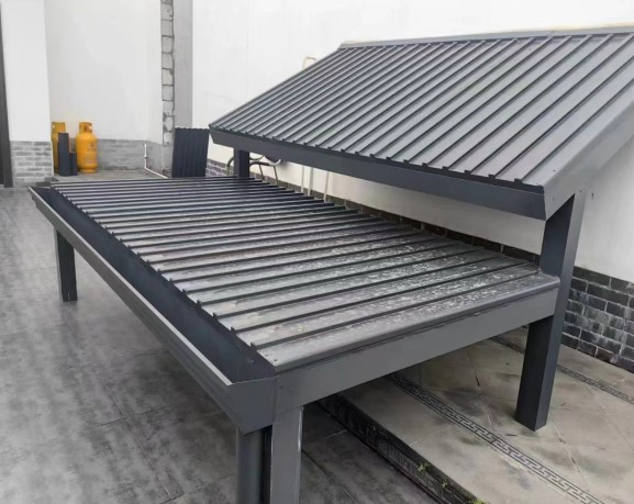 Modern Insulated Aluminum Roof Panel with Custom Length Options