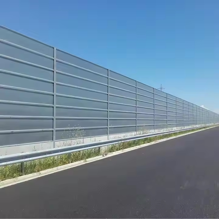 Modern Outdoor Soundproof Noise Barrier Factory Supplied Highway Sound Barrier