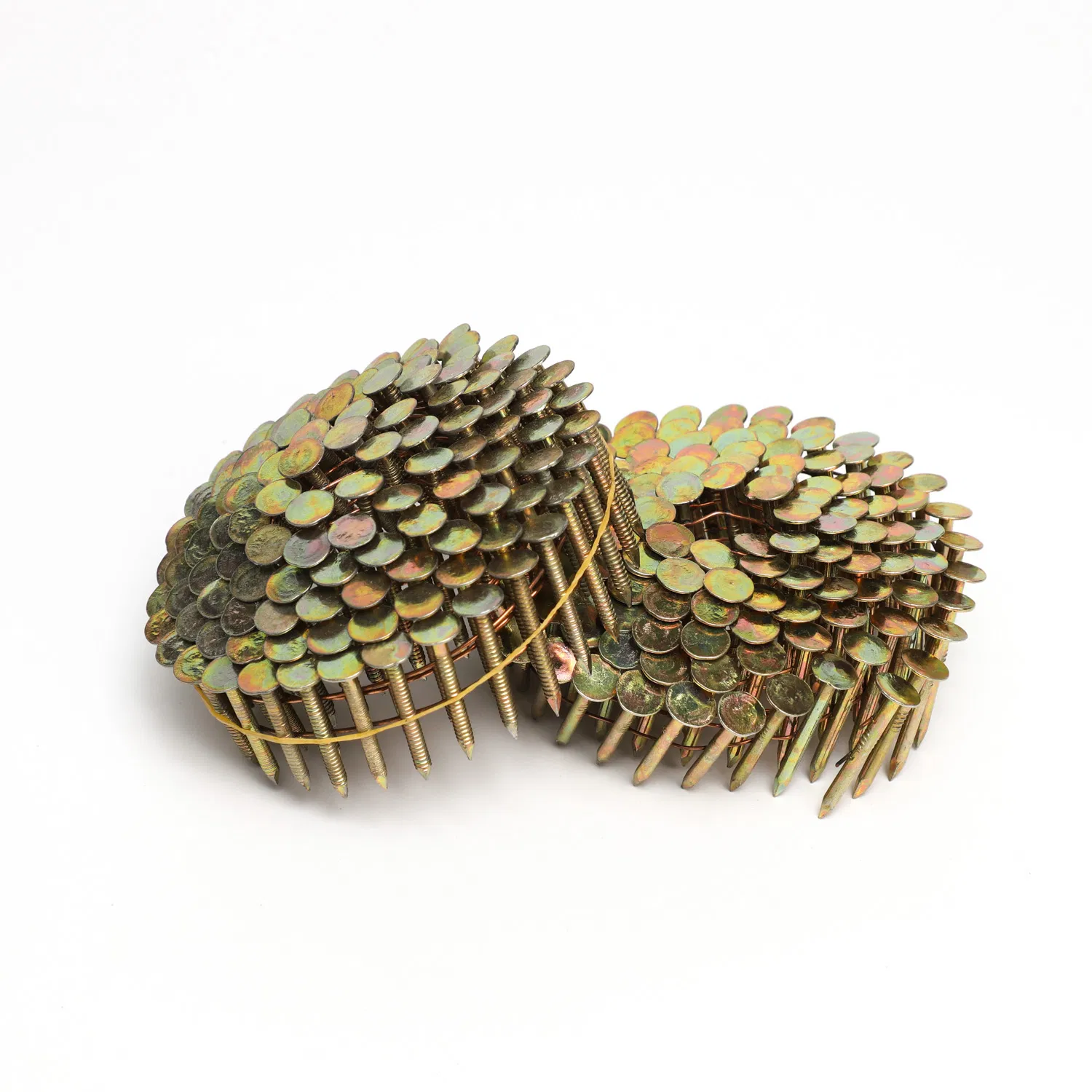 Factory Price Electro Galvanized Coil Roofing Ring Nails for House Construction/Pneumatic Nailer/Wooden Pallet Nail