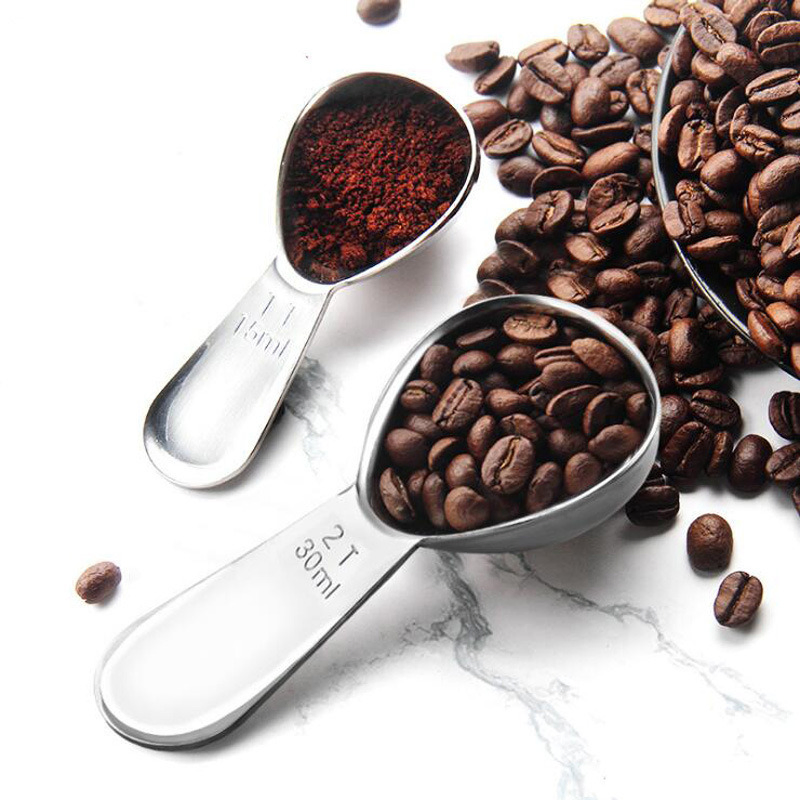 Stainless Steel Spoon Coffee Scoops for Sugar Powder or Flour Bl15674
