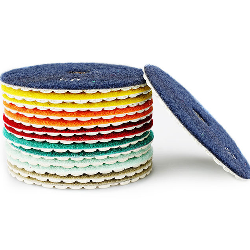 Professional 3-Step Polishing Pads for Marble and Granite