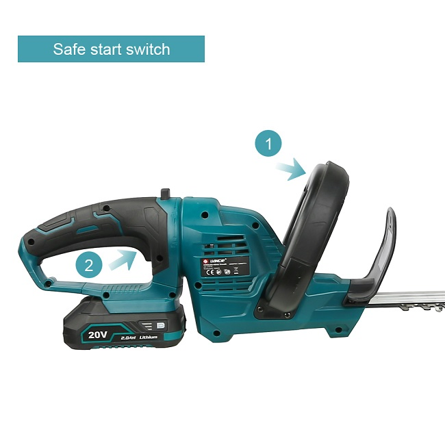 Lithium Battery-Powered Electric Hedge Trimmer for Easy Pruning