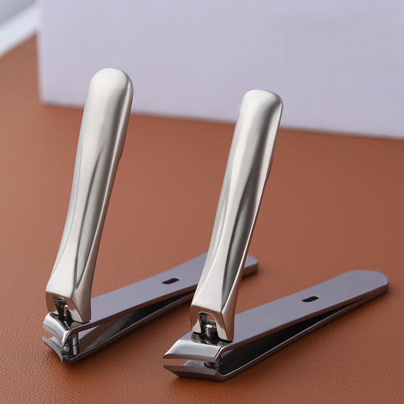Anti-Slip Stainless Steel Nail Clippers with Catcher 4 in 1 Nail Clipper Set