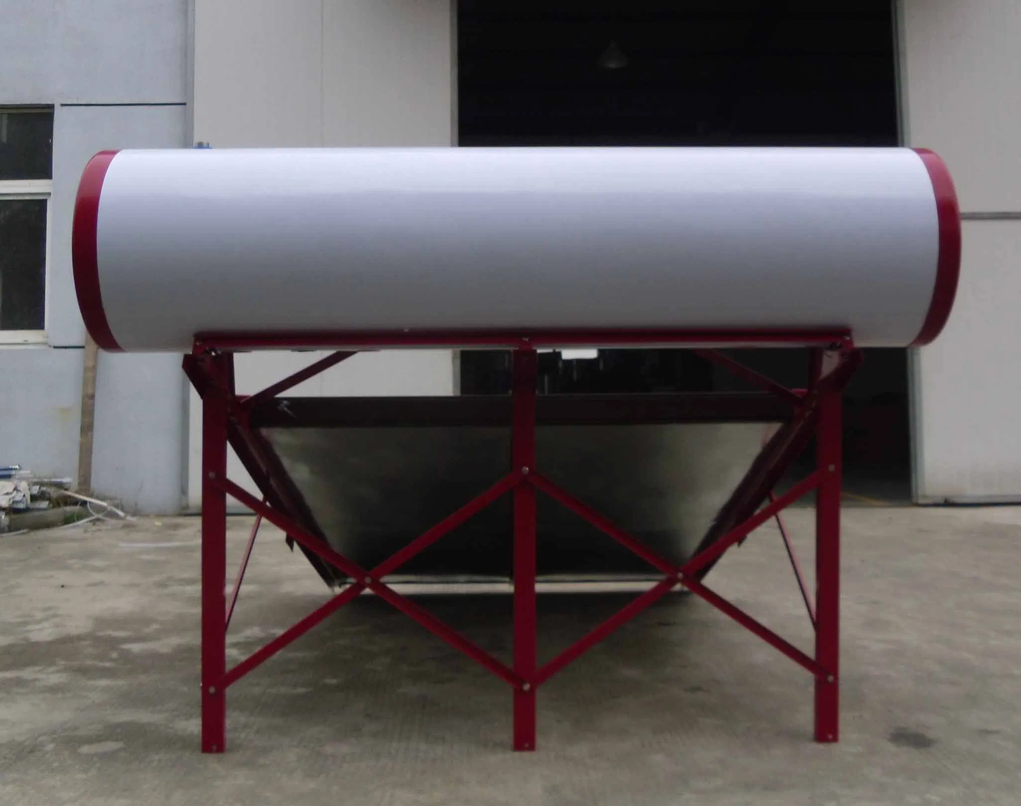 Compact Unpressurized Low Pressure Flat Plate Panel Solar Energy Collector Solar Hot Water Heater System