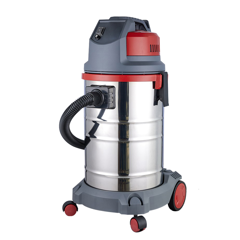 Compact Canister Vacuum Cleaner for Efficient Wet and Dry Cleaning