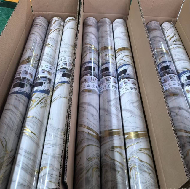 Самоклеящиеся обои под мрамор из пеноматериала