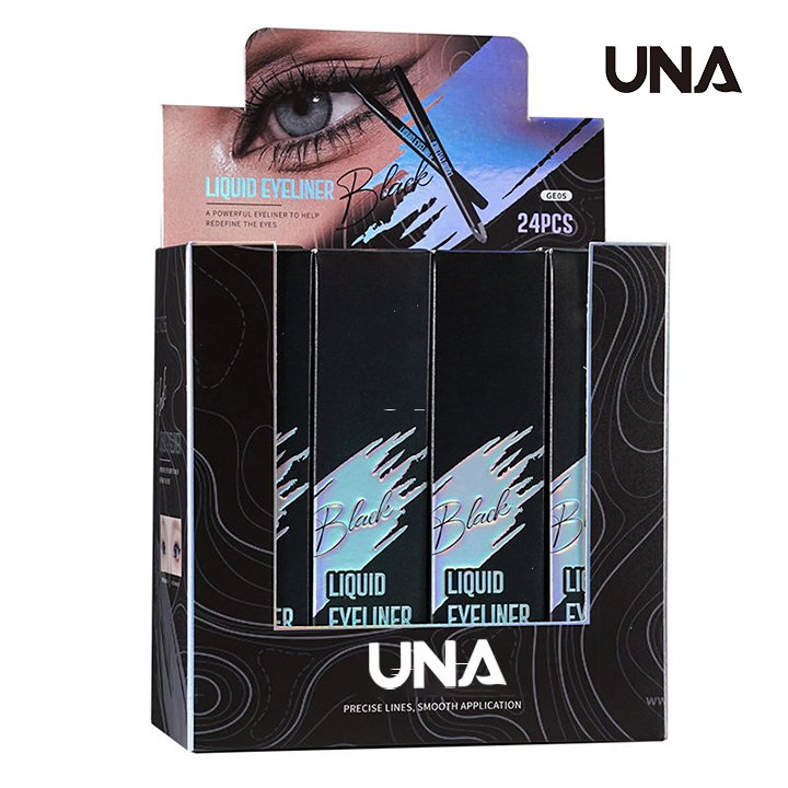 Private Label Makeup Waterproof Smooth Smudge-Proof Liquid Eyeliner Women Cosmetics Products Factory Wholesale
