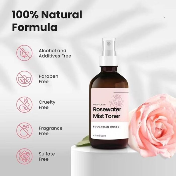 Private Label Face Mist Nourishing Skin Care Acid Clear Anti Acne Facial Toner Spray