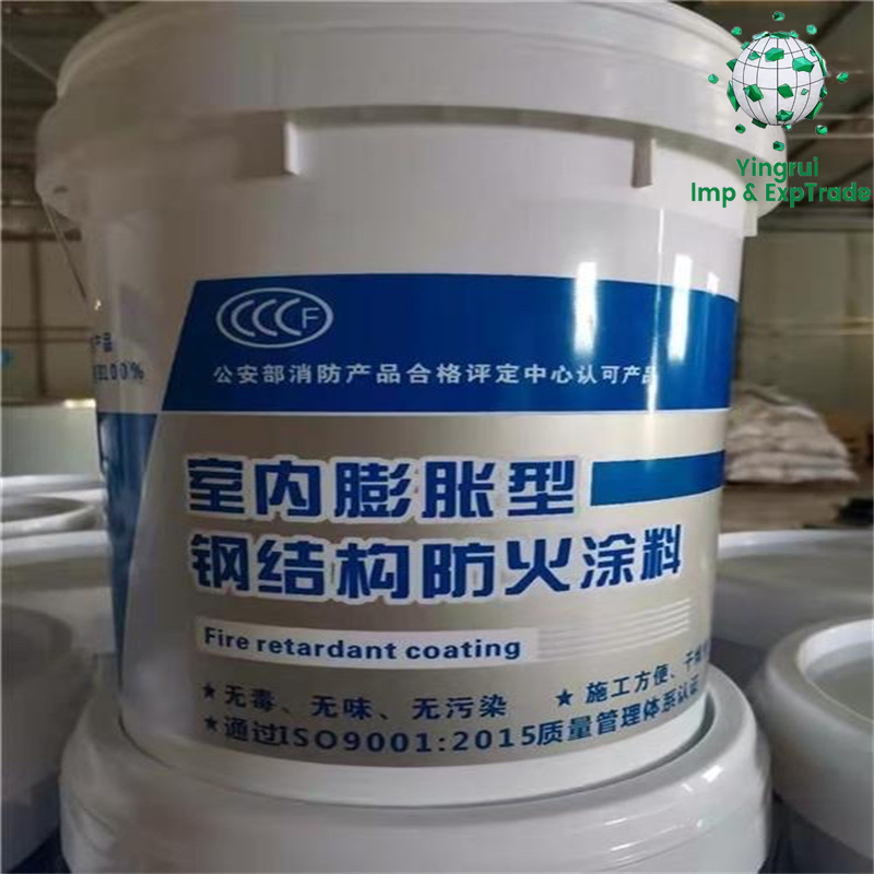 Indoor and Outdoor Non-Intumescent Steel Structure High Temperature Resistance Powder Coating