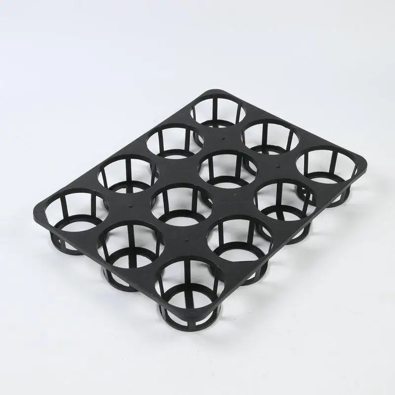 Growing Seedling Hole Tray Phalaenopsis Tray 12-Hole Flower Seedling Pot Bracket