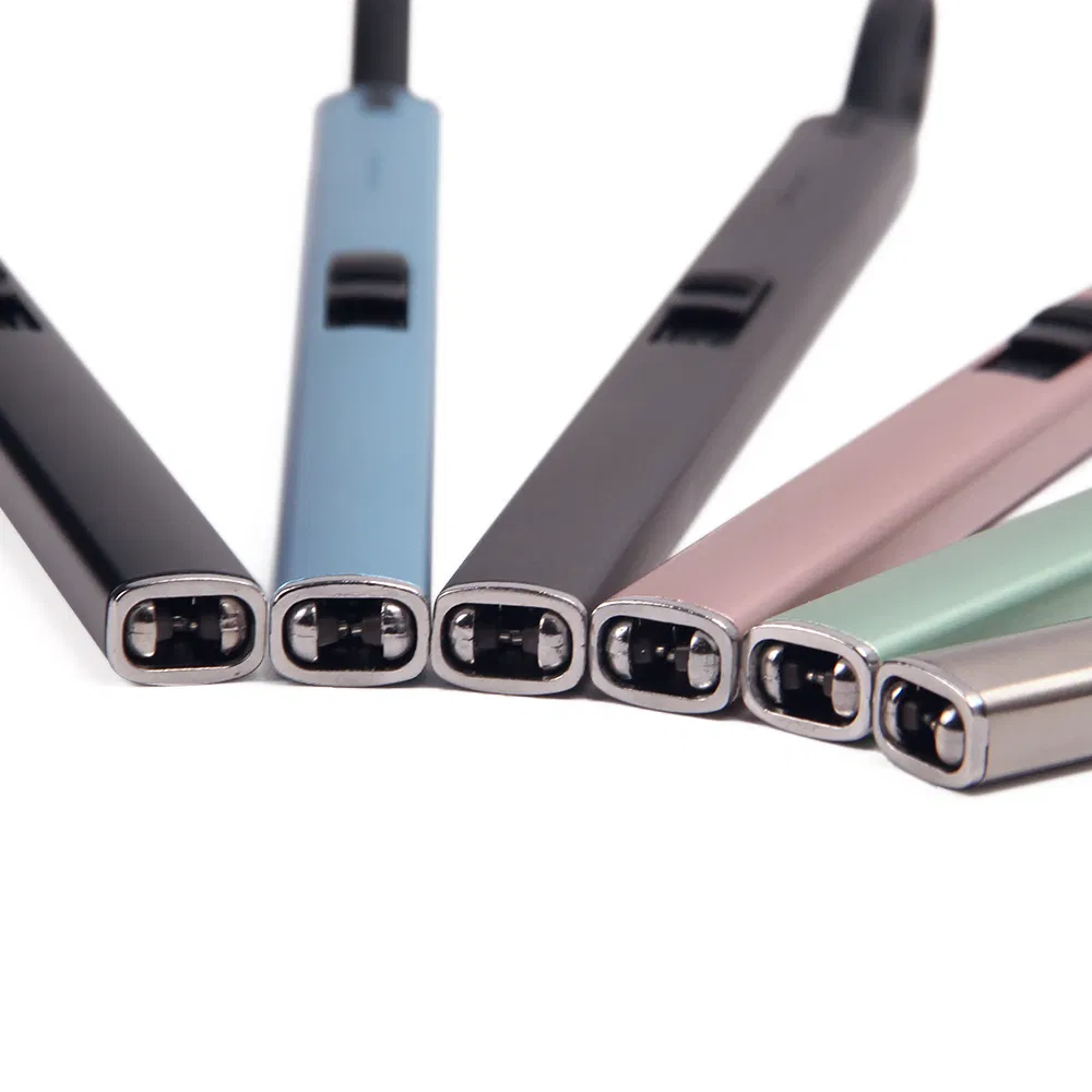 High Quality Flameless Electric Lighter Portable Windproof with LED Battery Indicator