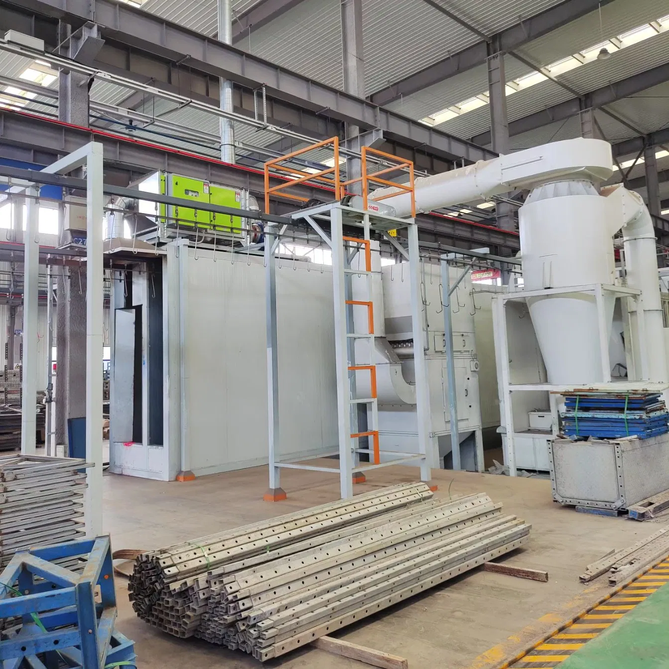 Facade Scaffolding and Self Climbing Work Platform