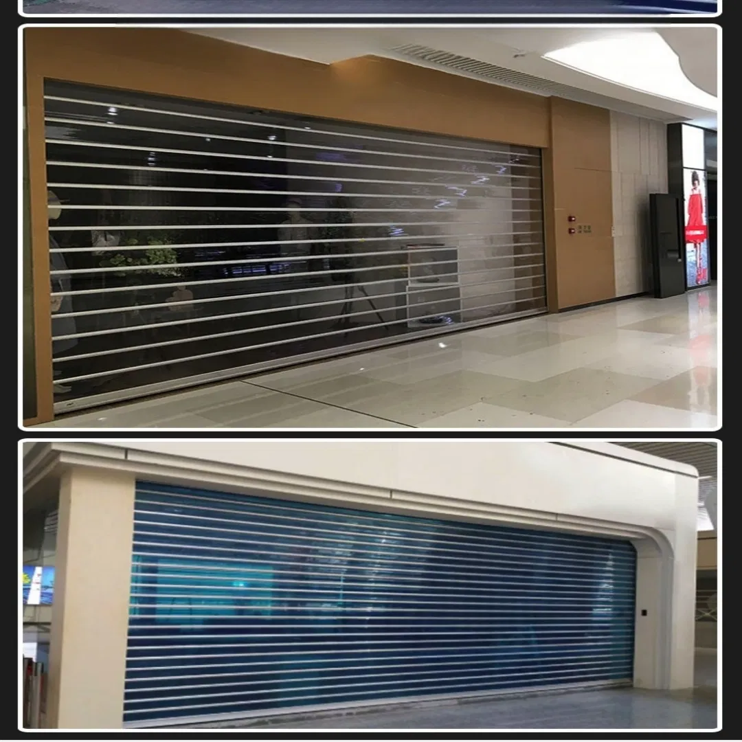 Versatile Automatic and Manual PVC Rolling Shutter Door
