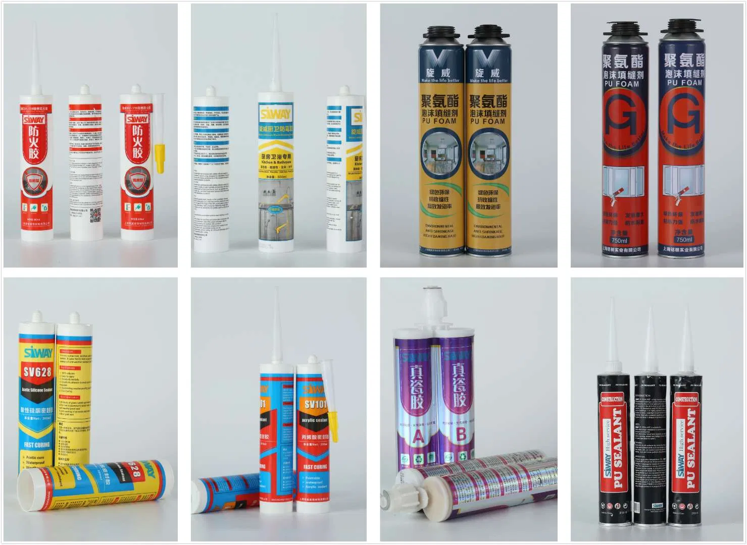 Siway Waterproof Gap Filler Acrylic Sealant