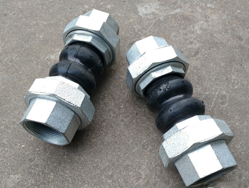 Stainless Steel Carbon Steel Thread End Rubber Joint