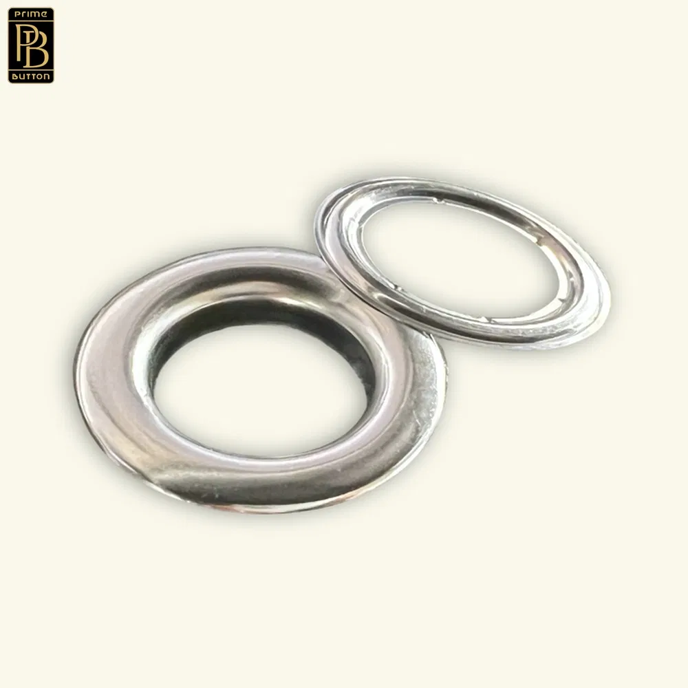 42mm Large Metal Stainless Steel Ss201 Curtain Eyelets for Curtain Rod Accessories