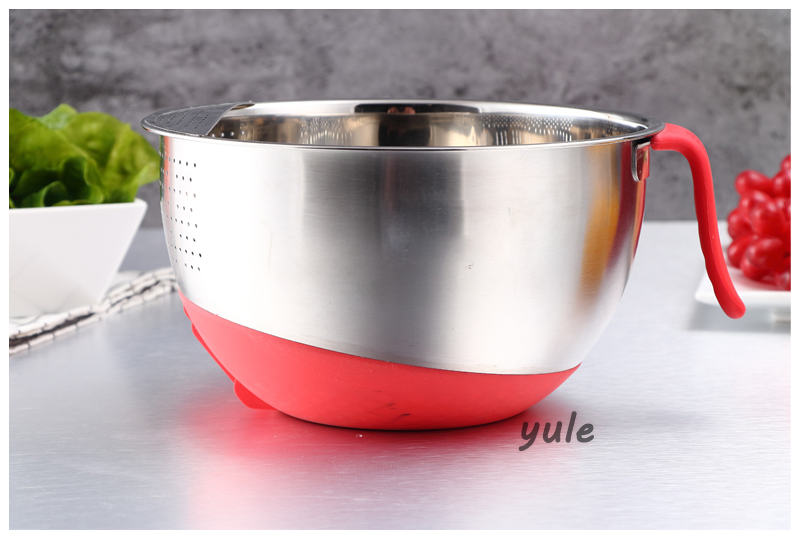 Hot Sale Rice Noodle Salad Dinner Soup Bowl with Grater