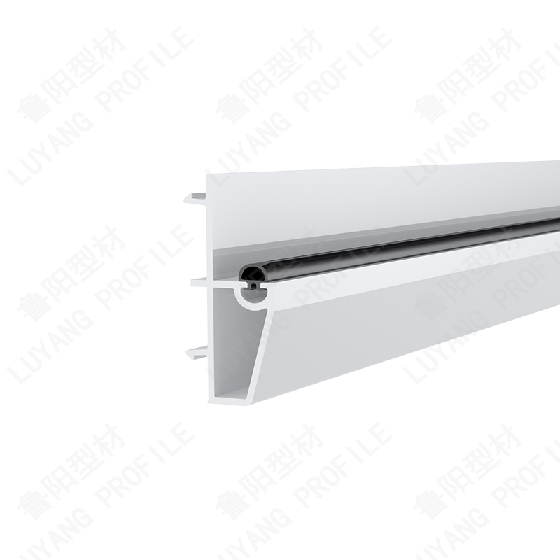 Luyang PVC UPVC Profile for Sliding Windows 80 Series UPVC Profile