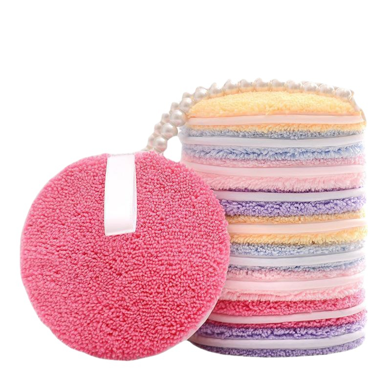 Eco-Friendly Microfiber Makeup Removal Pads for Gentle Cleansing