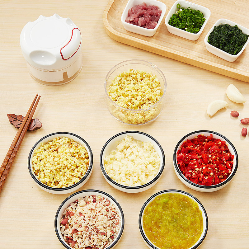 Kitchen Tools Mini Manual Garlic Pounder Household Multi Functional Vegetable Cutter