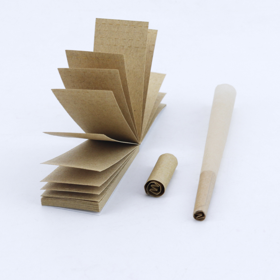 OEM Smoking Accessories Classic 54X23mm Rolling Paper Pre Rolled Cone Tip