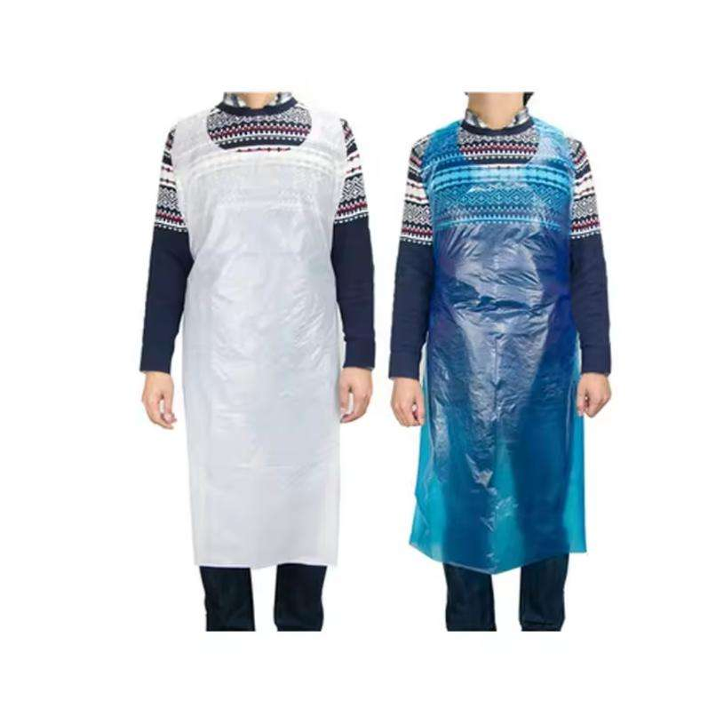 High-Quality Disposable Plastic Apron with Custom Size and Thickness Choices