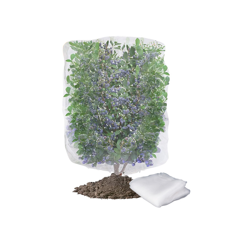 Drawstring Garden Fruit Protection Growing Bag Anti-Bird Netting Bag Grape Planter Palm Date Mesh Bags