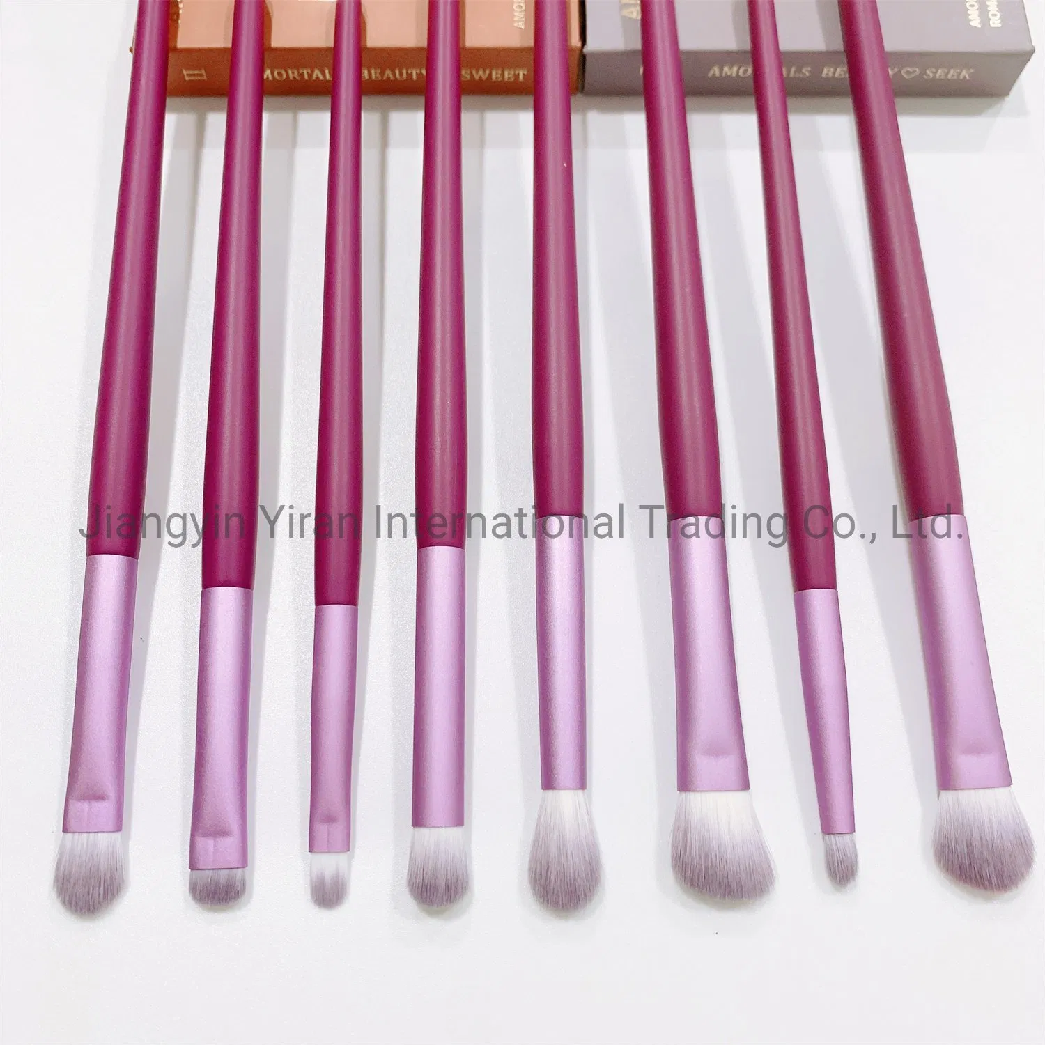 Professional Eyeshadow Brush Set, 8PCS of Premium Synthetic Eye Makeup Brushes for Eye Shadow Blending Concealer/Lip Eyebrow Eyeliner