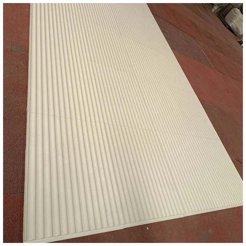 Natural Limestone Recessed Surface Honed Wall Tiles