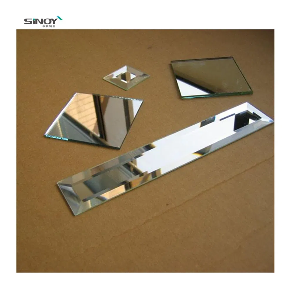 Affordable Price Finished Door Mirror with Beveled Shapes
