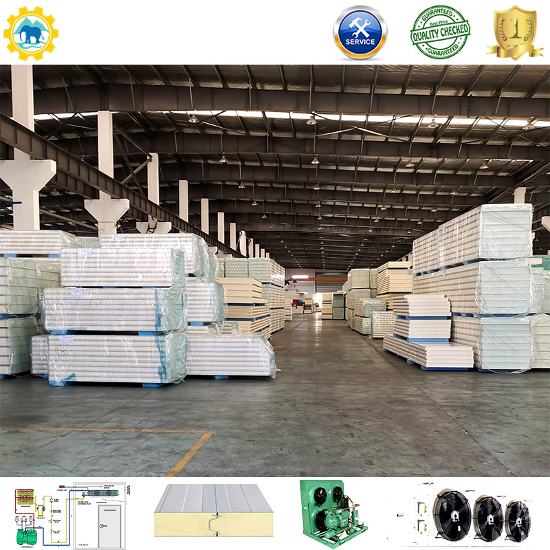 PU/PIR/EPS/Rock Wool Cold Storage Clean Room Sandwich Panel for Wall Roof Board
