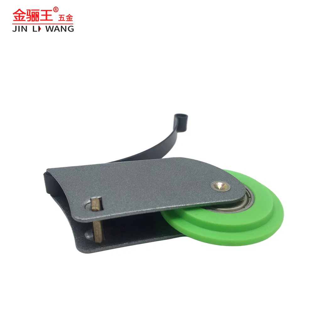 Wholesale Furniture Hardware Fittings Plastic Nylon Pulley Slide Wardrobe Closet Cabinet Door Roller